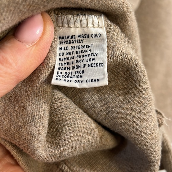 Gently used Polo Ralph Lauren 3/4 zip sweater in size XL - Picture 6 of 11